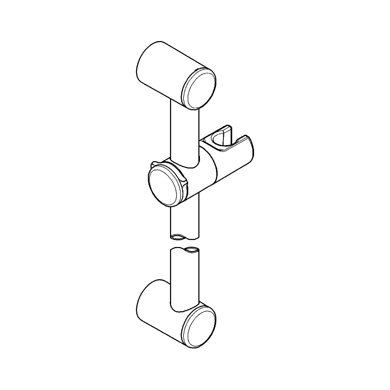 Grohe Relexa - Douchestang, 60 cm, chroom 28620000