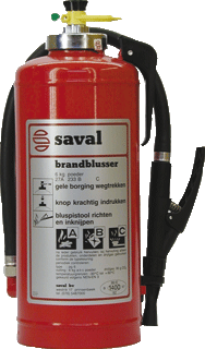 Saval Brandblusser 8909200