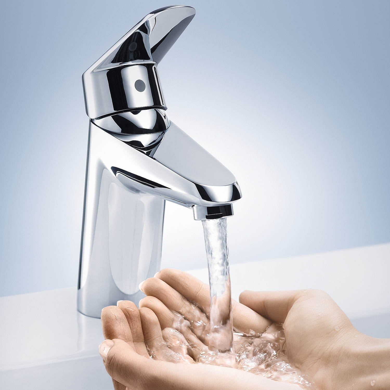 Grohe Eurodisc Cosmopolitan Wastafelkraan M Waste Chroom 2338420E