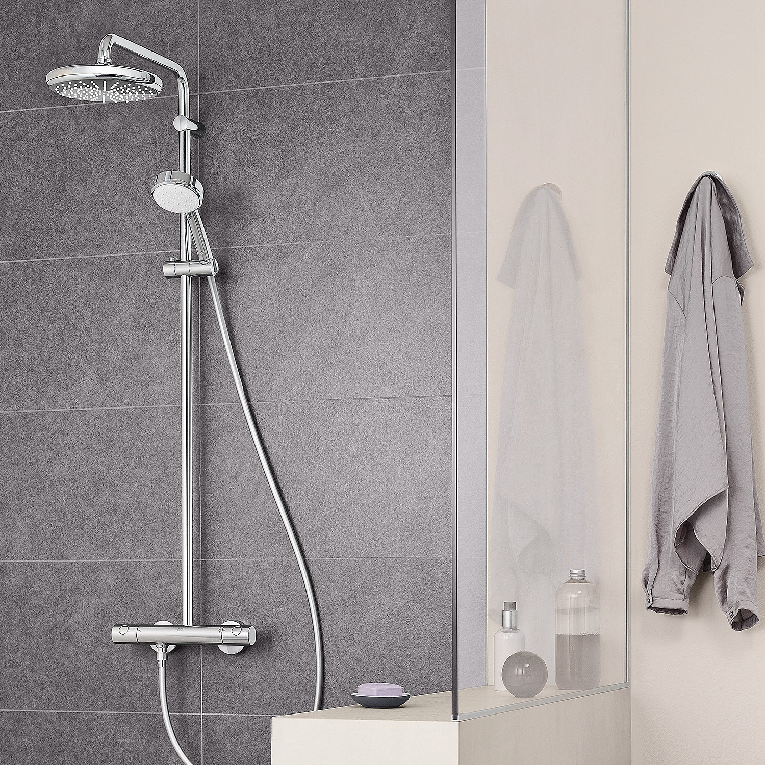 Grohe Tempesta Cosmopolitan systeem 210 Douchesysteem met ...