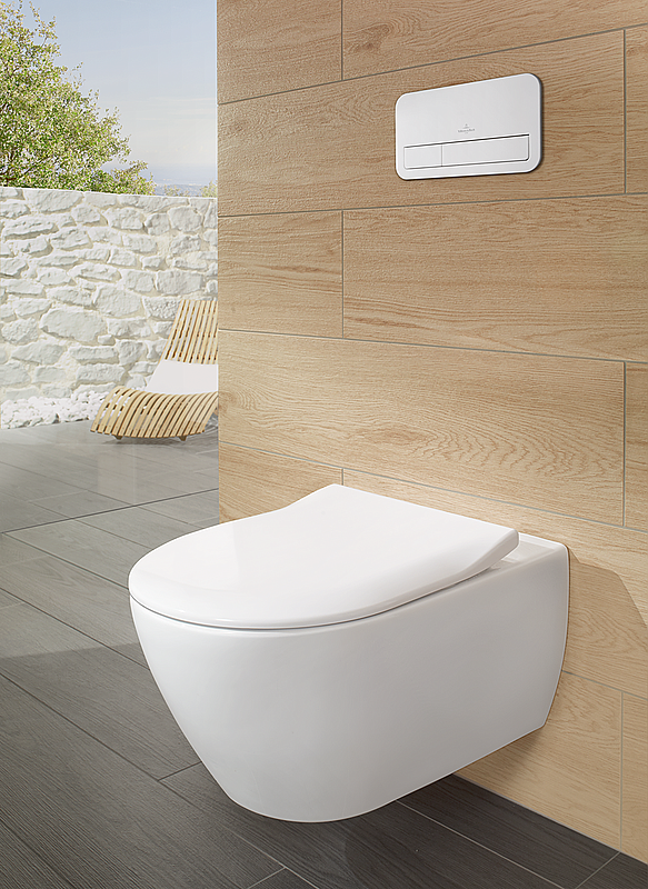Villeroy en Boch Subway 2.0 directflush toiletset, Geberit UP720