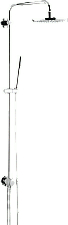 Grohe Rainshower System 210 douchesysteem met omstelling chroom 27058000
