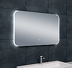 Italy Sanitair Bracket dimbare LED condensvrije spiegel 1000x600