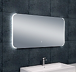 Italy Sanitair Bracket dimbare LED condensvrije spiegel 1200x600