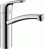 Hansgrohe Focus keukenkraan met draaibare uitloop RVS 31806800