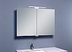Italy Sanitair Luxe spiegelkast +Led verlichting 90x60x14cm