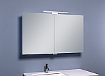 Italy Sanitair Luxe spiegelkast +Led verlichting 100x60x14cm