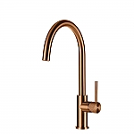 Lorreine Mersey XX keukenkraan copper