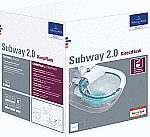 Villeroy & Boch Subway 2.0 combipack DirectFlush Wit 5614R201