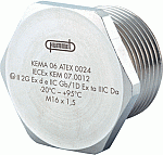 Hummel Blindplaat wartel kabel-/buisinvoer V-MS-Ex-d 1875200050