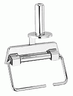 Geesa Standard closetrolhouder m. veer en reserverolhouder chroom 915146A 