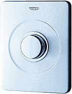 Grohe bedieningsplaat v. WC drukspoelers RVS 43193000 