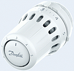 Danfoss RA-React thermostaatknop met ingebouwde voeler 8-28 graden 015G3080