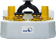 KSB Mini-Compacta vuilwaterpompunit UZ1.150D 400V 29131630
