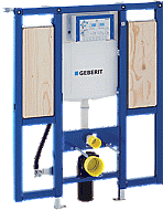 Geberit Inbouwreservoir met frame Duofix 111375005
