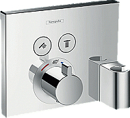 HansGrohe ShowerSelect afbouwdeel voor inbouwthermostaat chroom 15765000