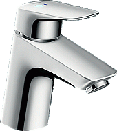 Hansgrohe Logis wastafelkraan 70 CoolStart m. waste chroom 71072000