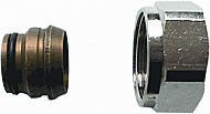 Herz aansluit koppeling CV / koper 15mm - 3/4" euroconus 1627403