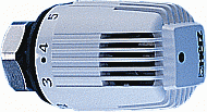 Herz thermostaatkop wit M28 x 1,5 met vloeistof voeler 1726006
