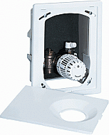 Heimeier Multibox K chroom inclusief montageplaat en thermostaatkop 930200800