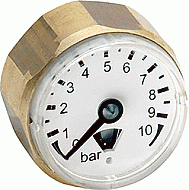 Watts Buisveermanometer MA bu dr gas cilindris plaats aansl achter 823023012