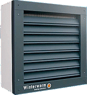 Winterwarm indirect gestookte luchtverwarmer 1900 m3/u WWH 115 GI122HWW