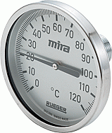 Rada Thermometer t.b.v. sanitair-inst. E65 01252