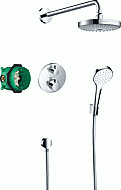 Hansgrohe Croma Select S / Ecostat S ShowerSet showerset chroom 27295000 