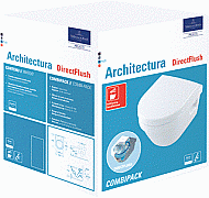 Villeroy & Boch Architectura combipack wandcloset DirectFlush 48cm wit 4687HR01