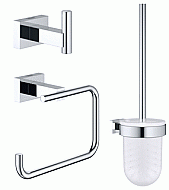 Grohe Essentials Cube accessoireset 3 in 1 chroom 40757001 