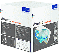Villeroy en Boch Avento Combipack DirectFlush met softclose zitting wit 5656RS01