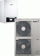 Nefit-Bosch Warmtepomp (lucht/water) split uitv Enviline 7736701153