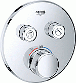 Grohe Grohtherm SmartControl thermostatische mengkraan met omstelling chroom 29119000