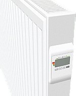 Vasco E-panel EP-H-RIB elektrische designradiator geribt horizontaal 600x1001mm 1500W wit (RAL9016) 1134010010600000090160000 