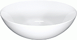 Looox Ceramic round opzetwastafel 40cm wit WWK40W