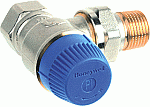 Honeywell Kombi-TRV thermostatische radiatorafsluiter drukonafhankelijk haaks 1/2" V2100EPI15
