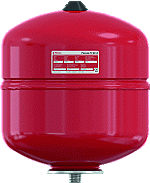 Flamco membraandrukexpansievat 18L rood 25167