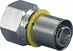Uponor MLC gas Press MLC schroefbus 20 mm x 1/2 bi 1030556