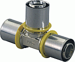 Uponor MLC gas Press MLC T-stuk 25 x 25 x 25 mm 1030567