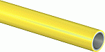 Uponor MLC gas MLC leiding S op lengte 20 x 2.5 mm lengte = 5 m prijs = per meter geel 1083614