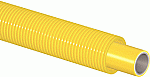 Uponor Gas SACP meerlagenbuis glad, Ø20x2.5mm 5 lagen aluminium PE-RT I flexibel afgedopt 75m gele mantel 1096439